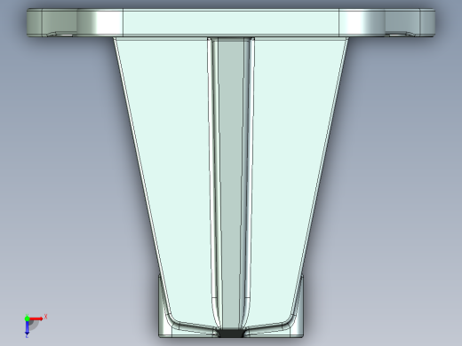 叶子弹簧挂架俯视缩略图