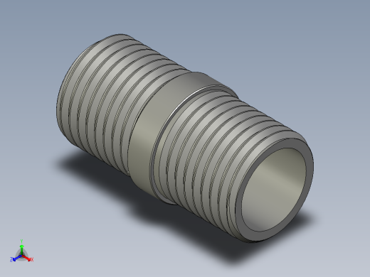 螺纹管对丝-圆边等径 DN8