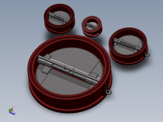4款DN150双板止回阀