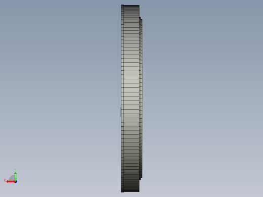 SolidWorks齿轮组后视缩略图