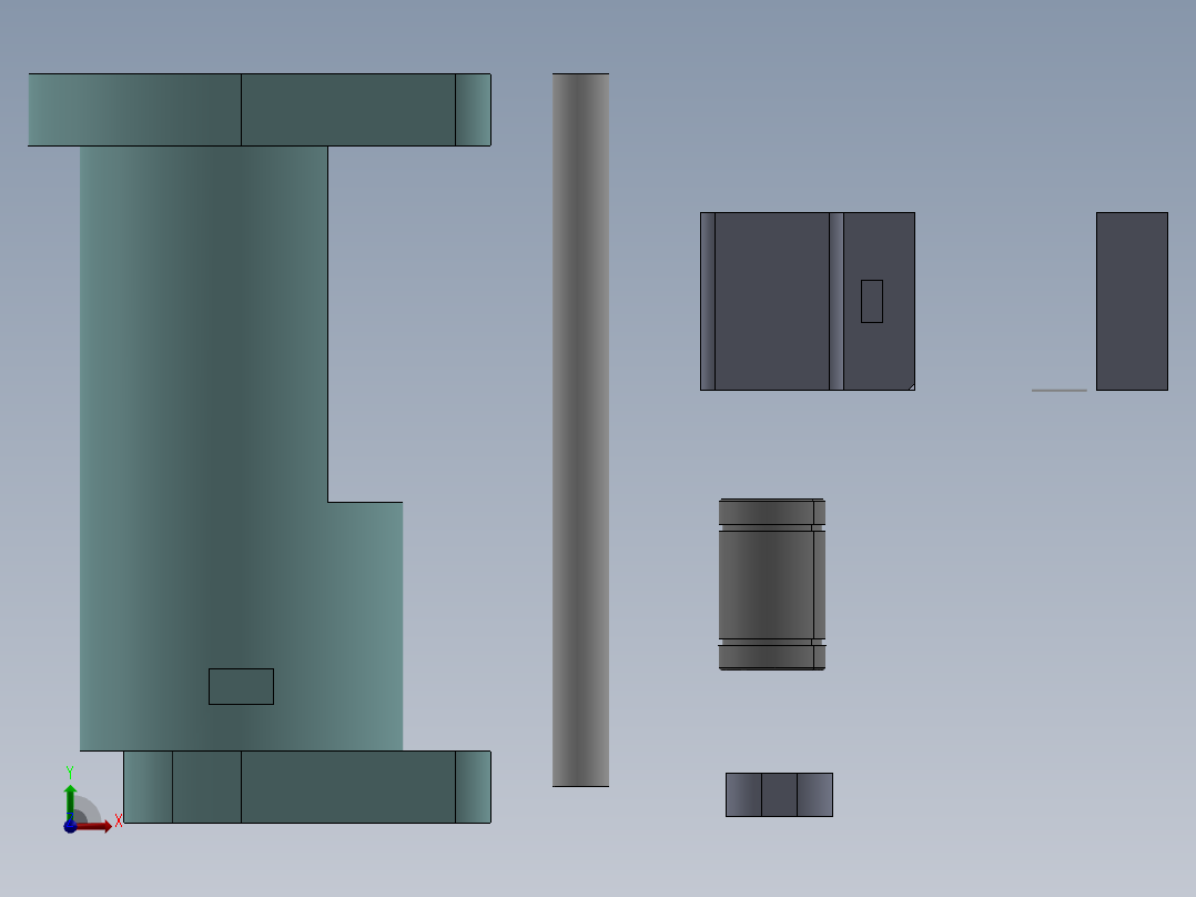 CNC-3018智能笔夹绘图笔夹15前视图