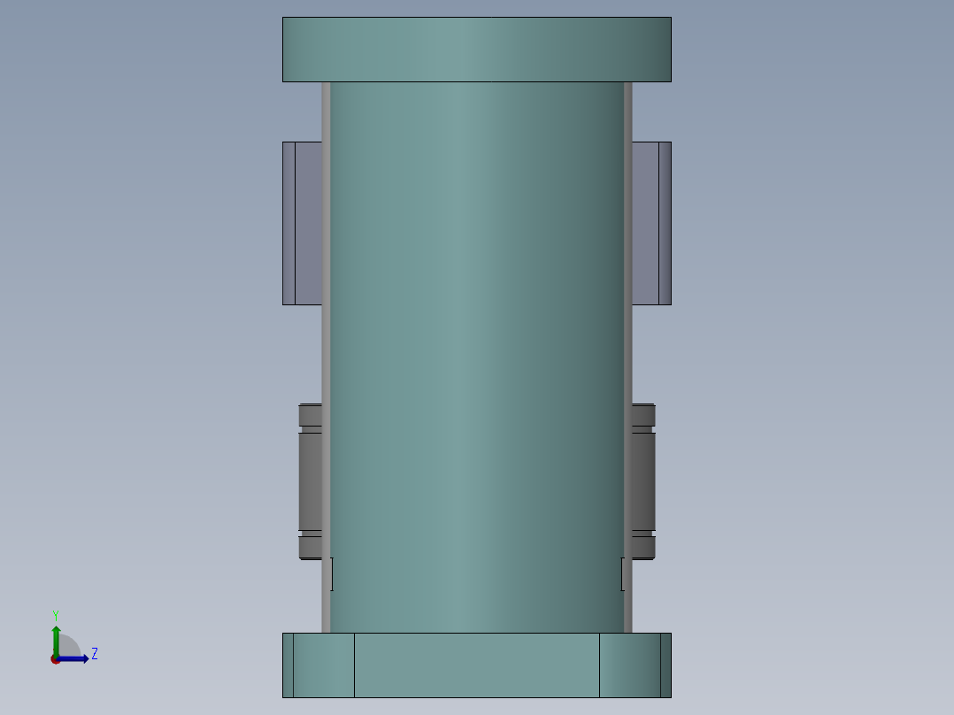 CNC-3018智能笔夹绘图笔夹15左视图