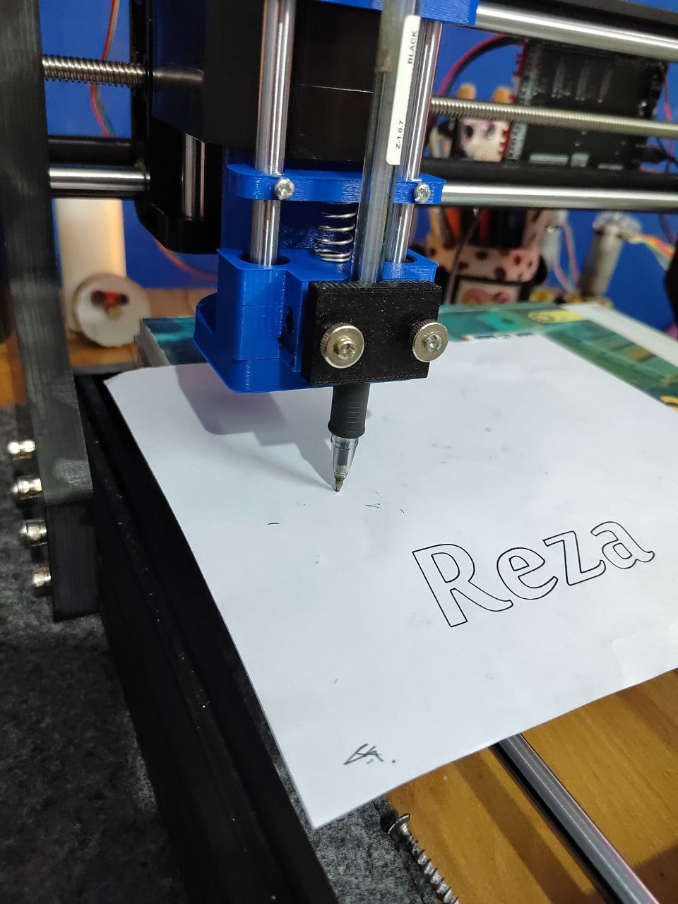 CNC-3018智能笔夹绘图笔夹15