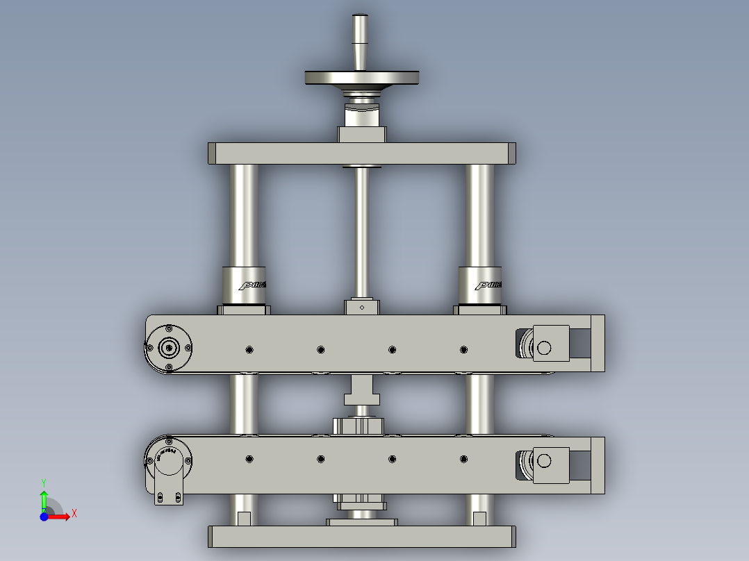 牵引机装配11前视图