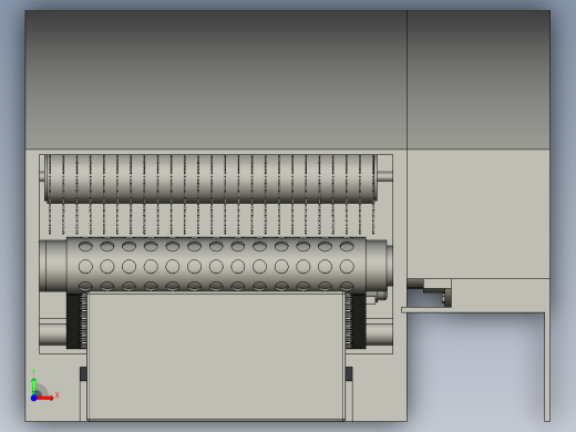 香菇去蒂切柄装置前视缩略图