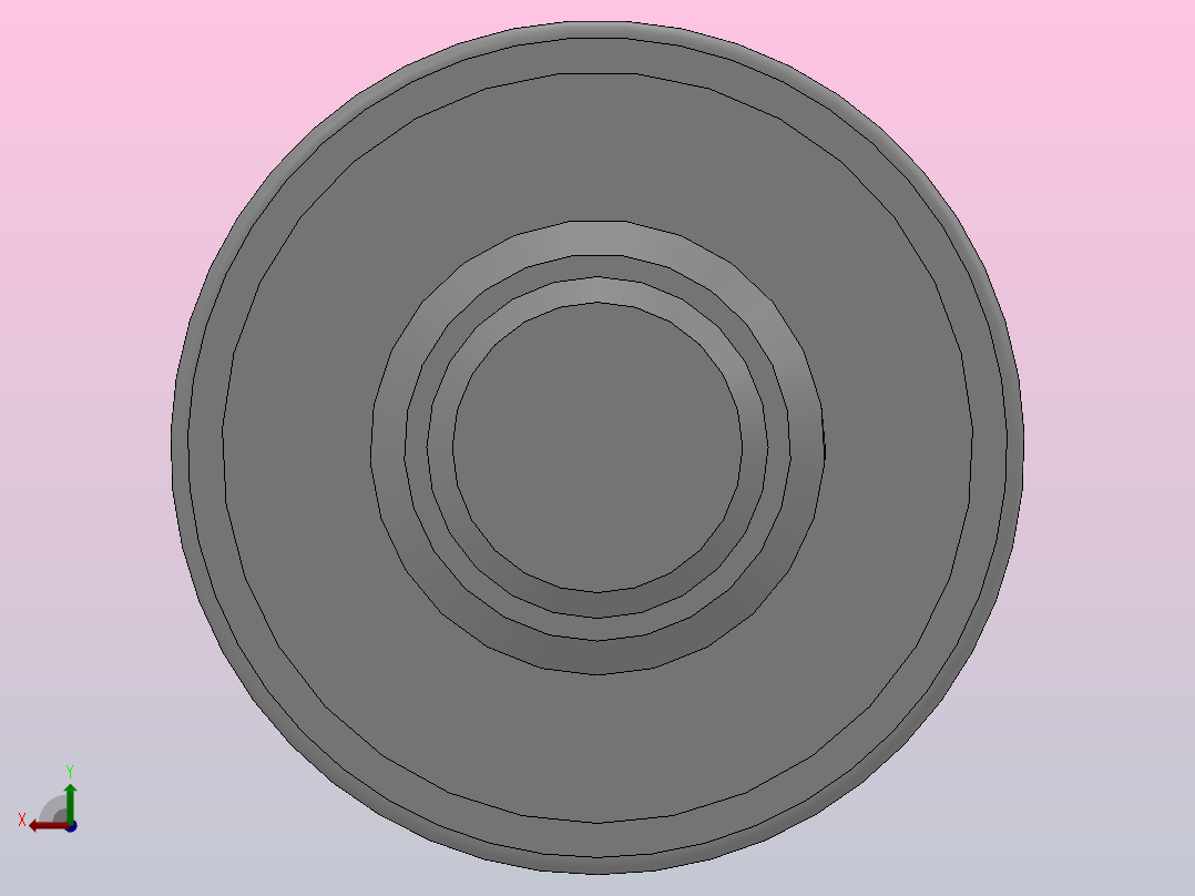 WR型水泵轴连轴承_WR 1630100后视图