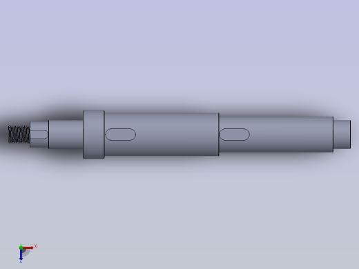 传动轴俯视缩略图