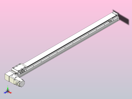 机器人皮带驱动直线轴TPA-GCB-80-P60-L1100-DL-M20-N3