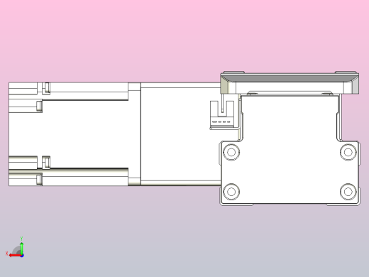 机器人皮带驱动直线轴TPA-GCB-80-P60-L1100-DL-M20-N3后视缩略图