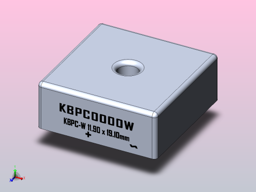 桥式整流器外壳KBPC-W