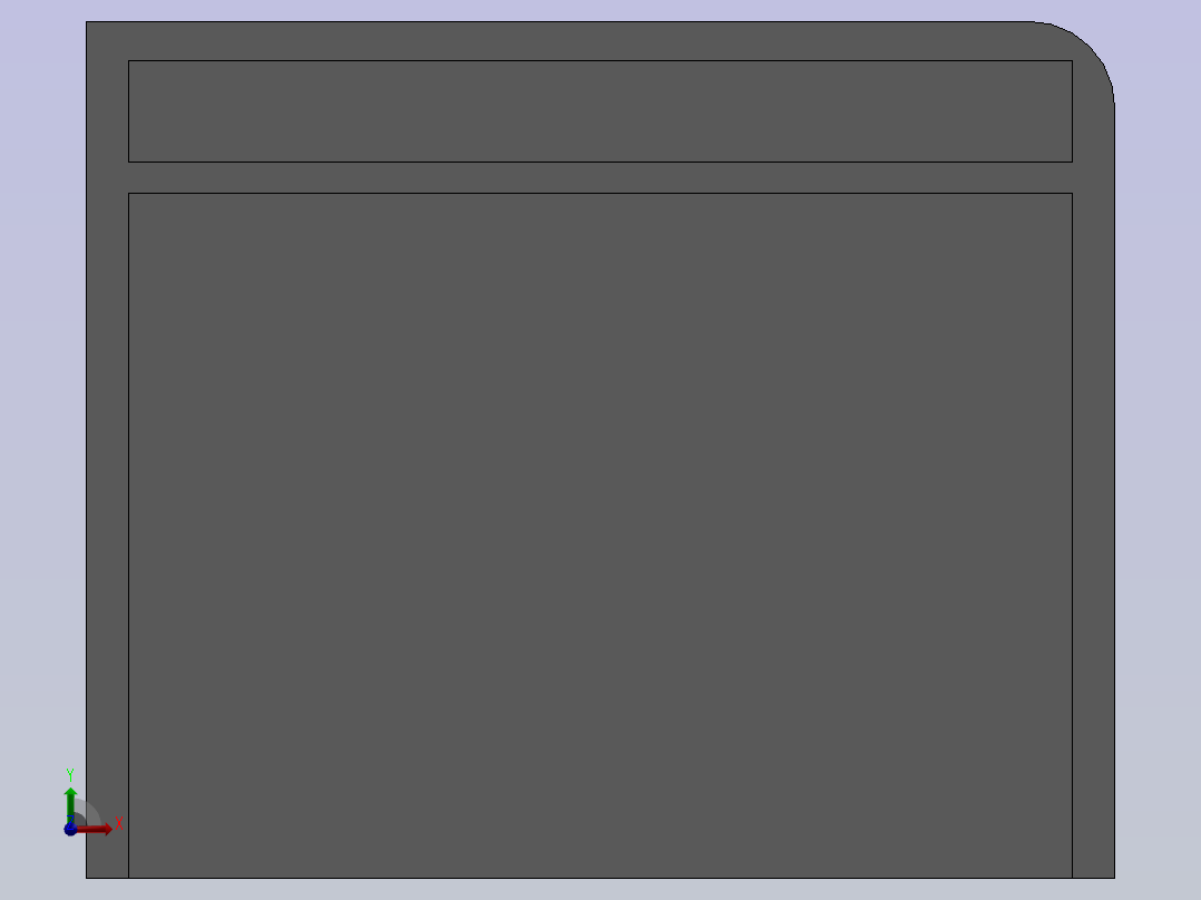 接待台前视图