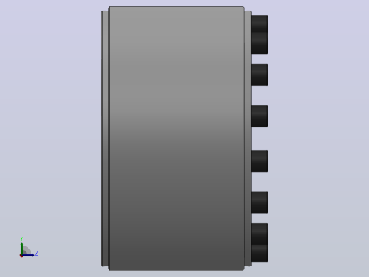 R19型胀紧联接套_R19-200-260左视缩略图
