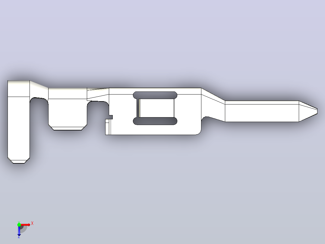 接线端子molex-39000041-1 3 IGS INV俯视图