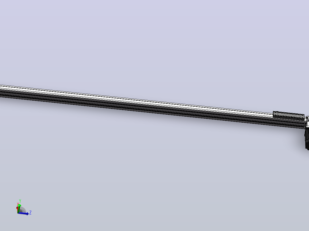 同步带滑台FEBTCH-60-RF-D-BELT-PT主视图