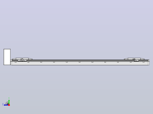 皮带直线轴双滑块型TPA-GCBS-150-P80-L525-RU-M75-N3右视缩略图