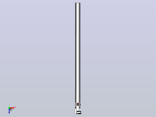 皮带直线轴半封闭可选导轨TPA-HNB-120D-110-L2450-ML-Y-P40-N3俯视缩略图