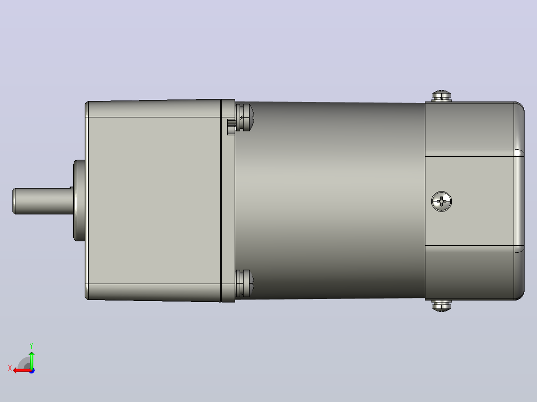调速电机5IK40RGN-CT 5GN3K～18K后视图