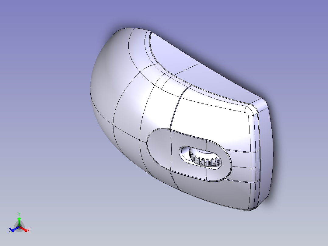 完美鼠标正等轴测图