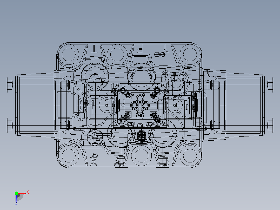 伊顿液压元件dg5v-10-h-c-m-u-10-ac-rock俯视图