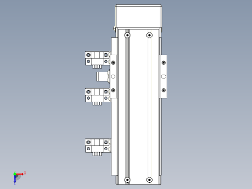 钢基模组TPA-KNR-5002C-150A1-MP-H1S1俯视缩略图
