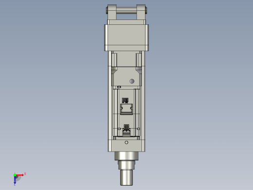 轻载电动缸TPA-ESR100-3210C-L50-MR-CB-W-P75-JX-C3俯视缩略图