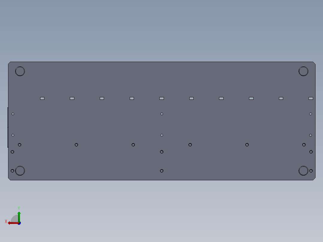 电磁阀寿命测试工装后视图