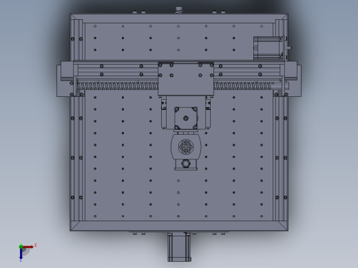 数控PCB雕刻机俯视缩略图