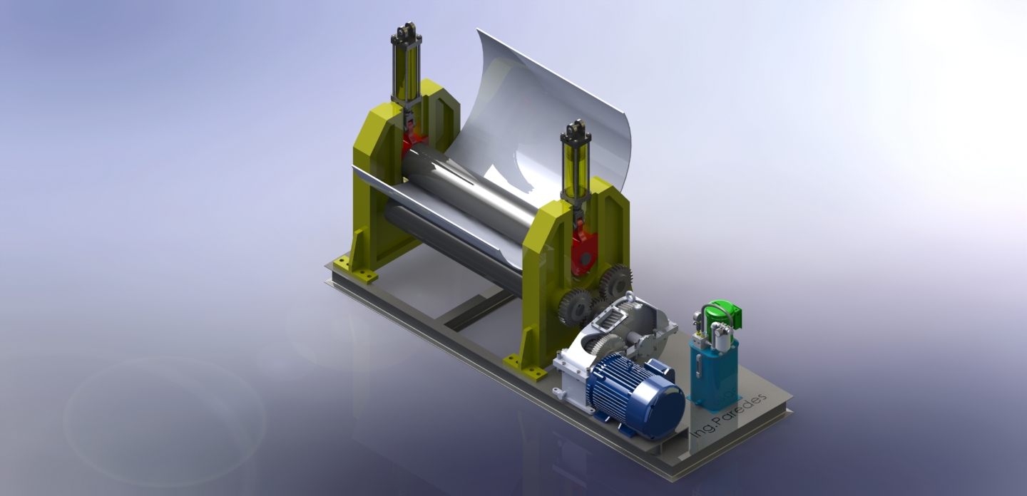 各种钢板材料卷圆设备