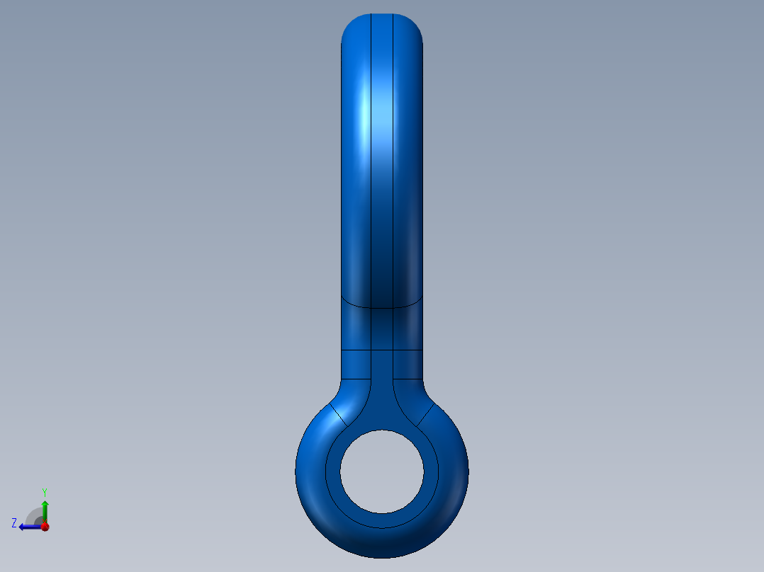 卸扣实例右视图