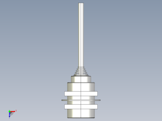基恩士EV-130M_kc图纸模型俯视缩略图