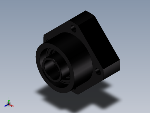 丝杆固定侧LEB01-25