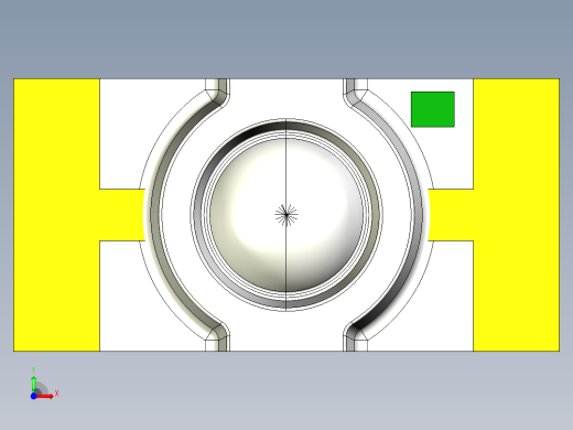 LED，表面贴装1206封装，带圆形透镜前视缩略图