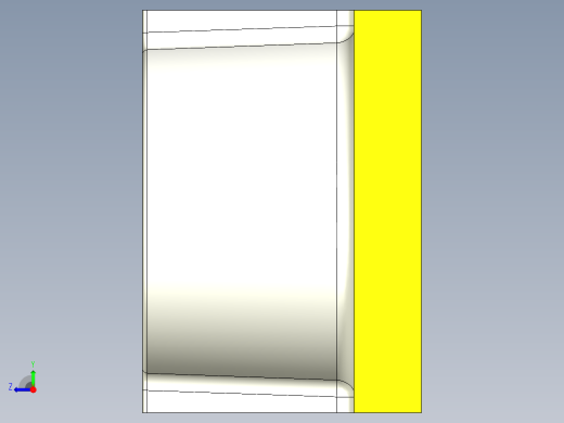 LED，表面贴装1206封装，带圆形透镜右视缩略图