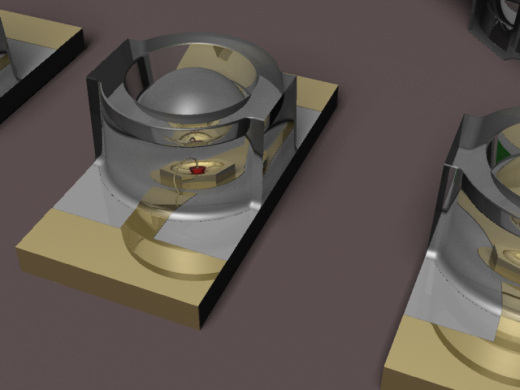 LED，表面贴装1206封装，带圆形透镜缩略图