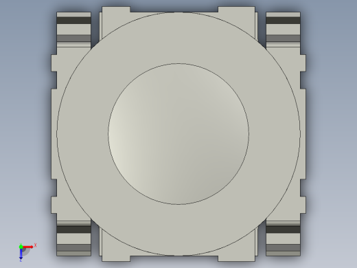 14.5毫米方形SMD轻触开关俯视缩略图