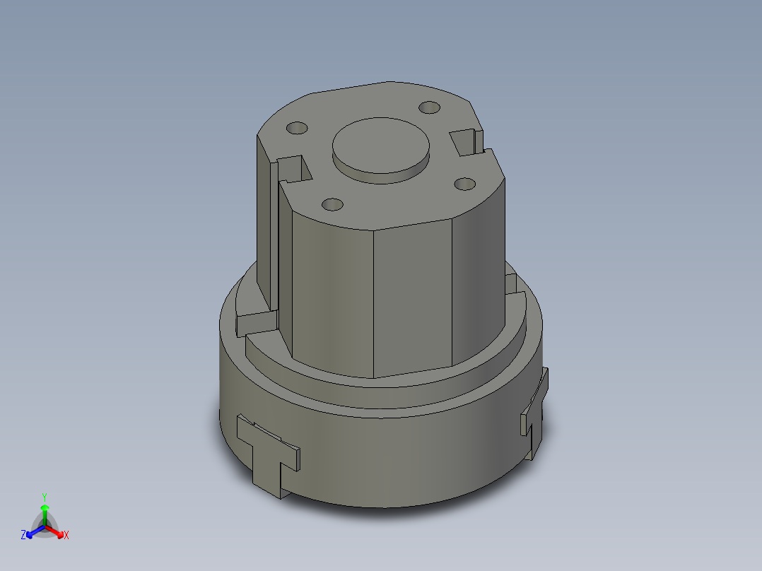 普通气爪PH02-20B主视图