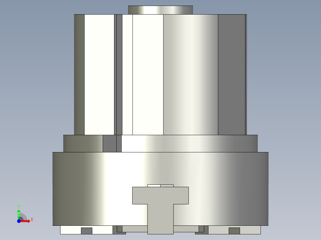普通气爪PH02-20B前视图