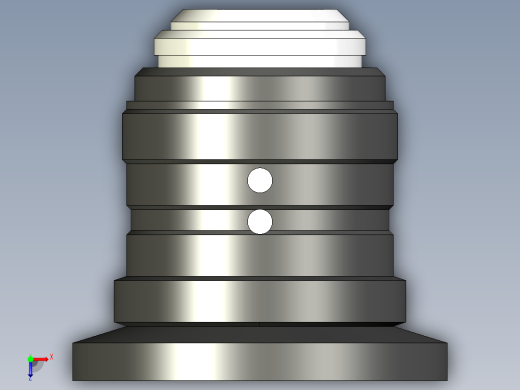 基恩士CV-L3_kc图纸模型俯视缩略图