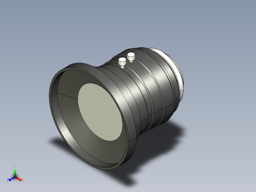 基恩士CV-L3_kc图纸模型正等轴测缩略图