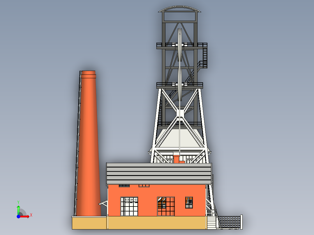 Faller 222190 Königsgrube 输送系统前视图