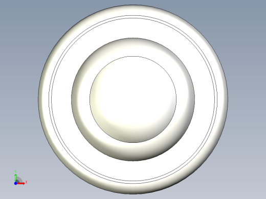彈簧式萬向滾珠18-3D多系列多零件图纸模型前视缩略图