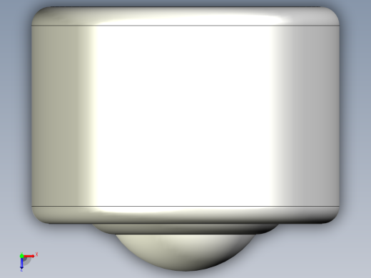 彈簧式萬向滾珠18-3D多系列多零件图纸模型俯视缩略图