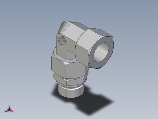 卡套式工业通用硬管接头EO_Assembled_adjustable_standpipe_elbow_EVW22LR71
