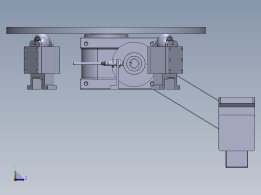 6工位旋转台左视缩略图