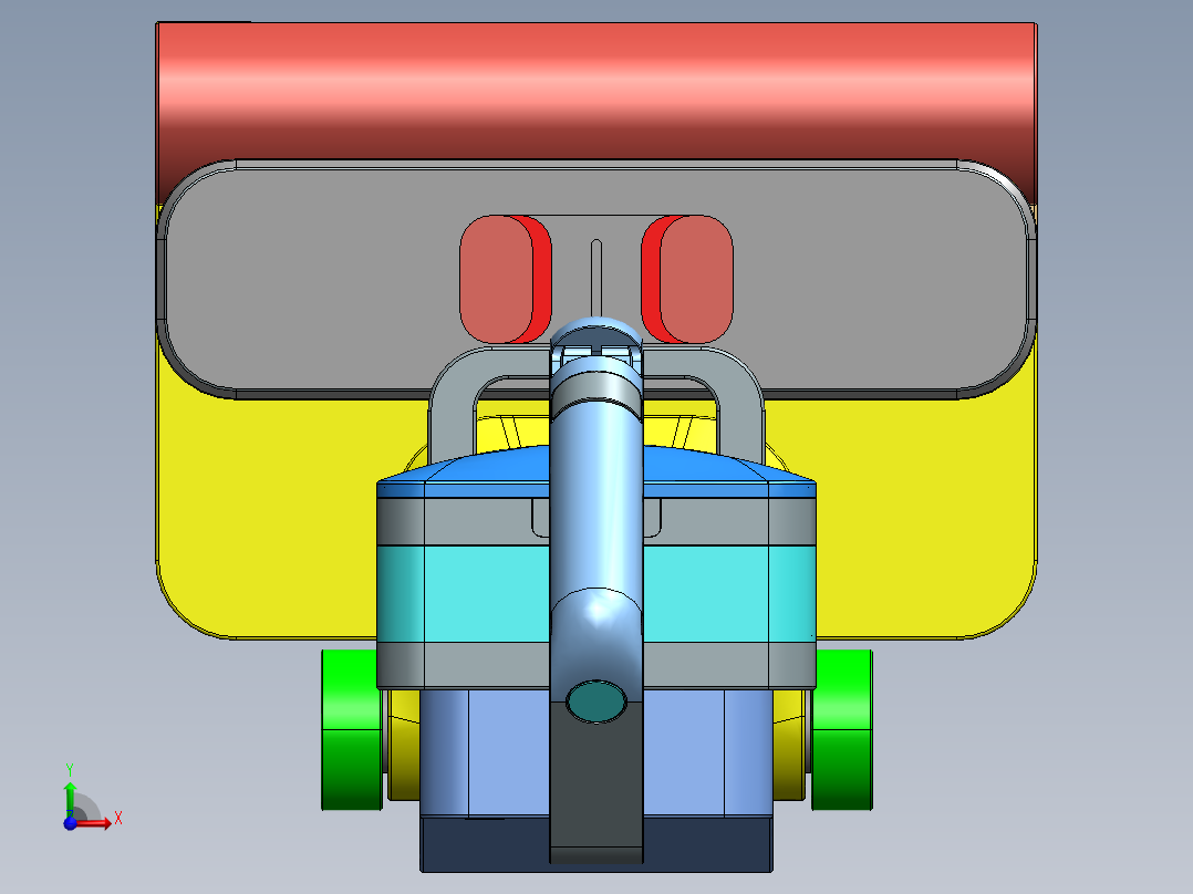 外包二维图前视图
