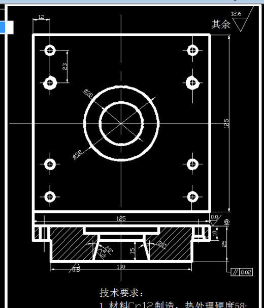 气瓶冲压成形工艺及模具设计落料拉伸复合模、缩口模【全套21张CAD图】缩略图