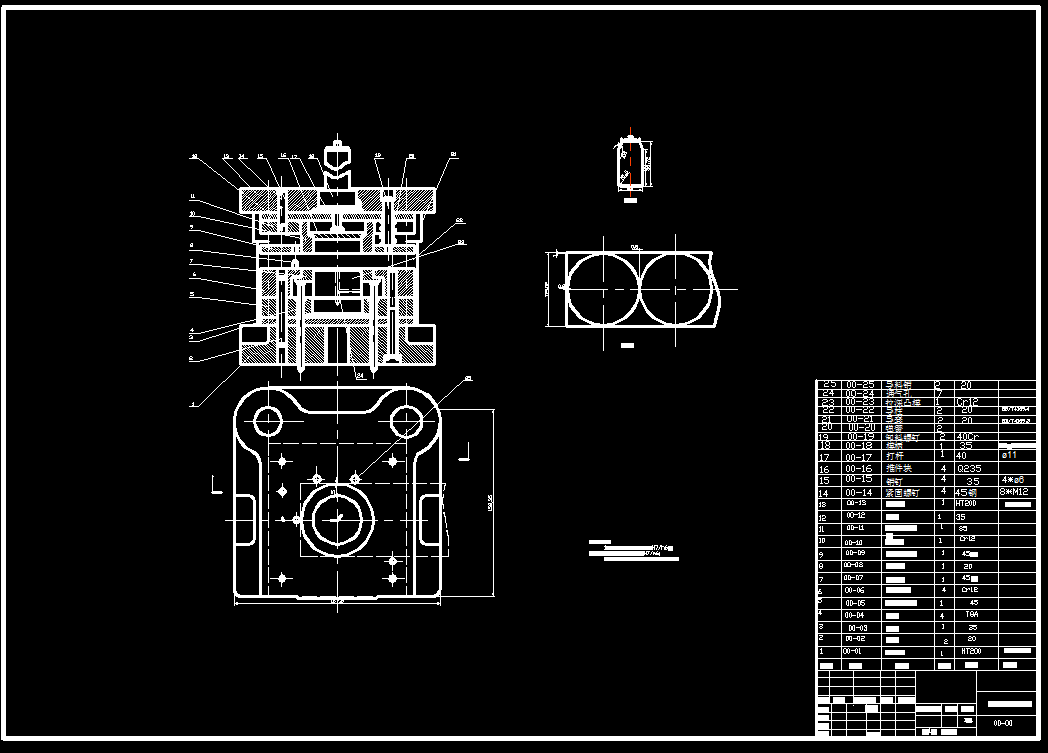 气瓶冲压成形工艺及模具设计落料拉伸复合模、缩口模【全套21张CAD图】