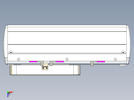 威洛博LC系列3d模型模组LC22H1Y-S100俯视缩略图