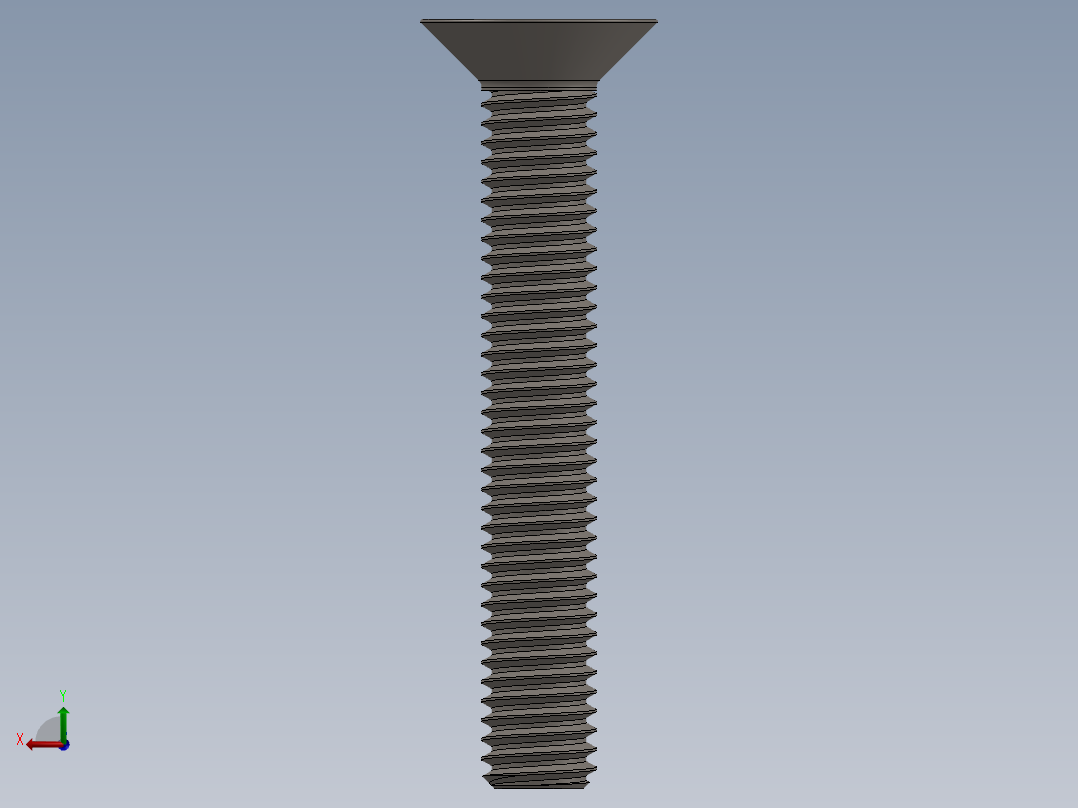 Screw_ISO_10642_M6x40_A2.SLDPRT后视图