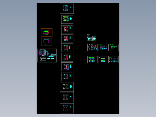 薄铝板下料冲压模具图